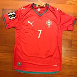 Portugal Home Jersey Ronaldo 7 Nike FIFA World Cup 2026 Size M NWT